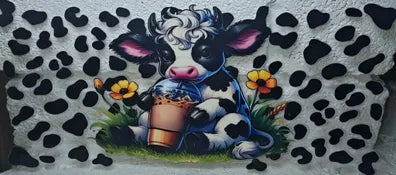 ICED COFFEE COW COWPRINT