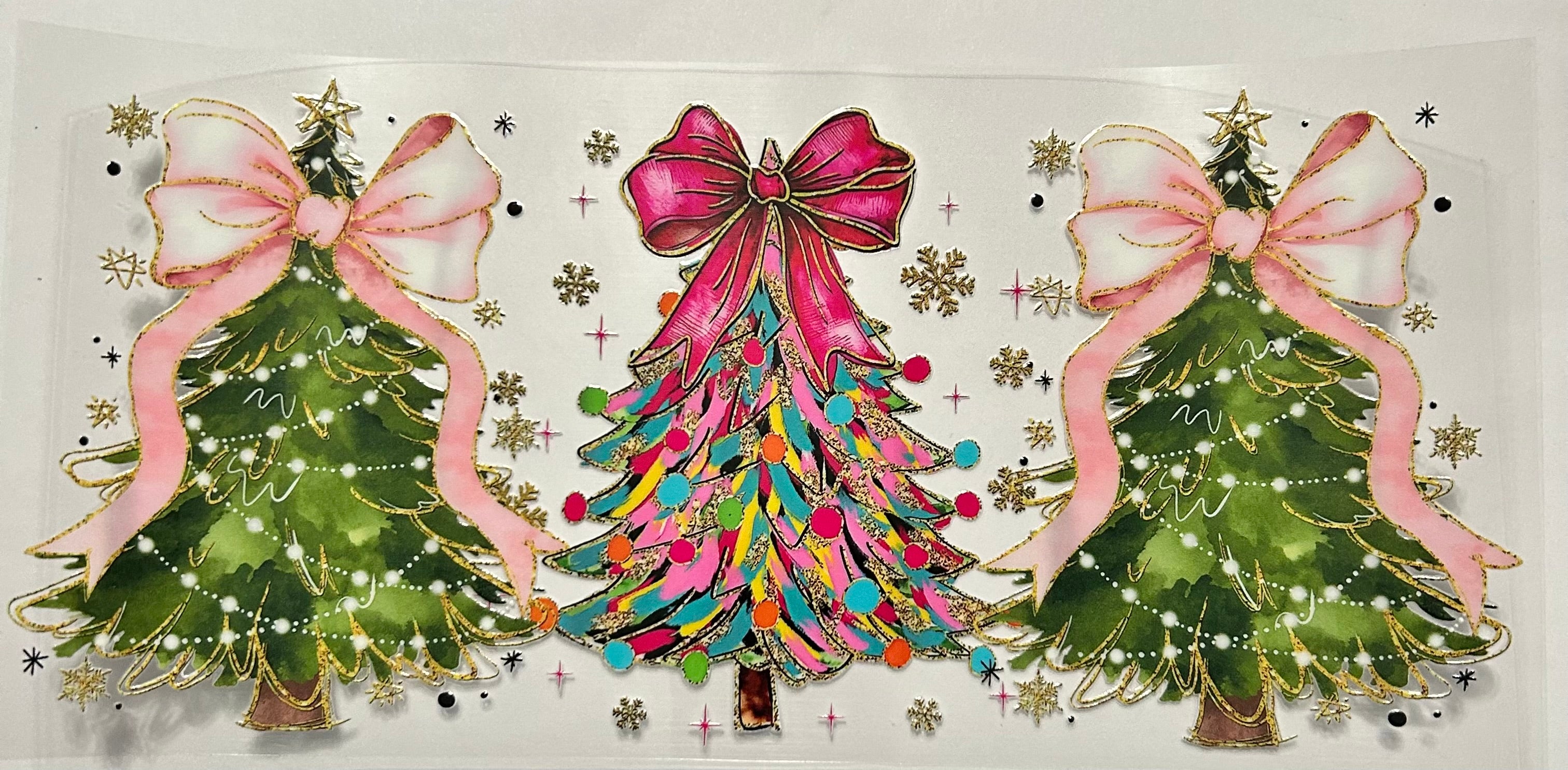3 CHRISTMAS TREES