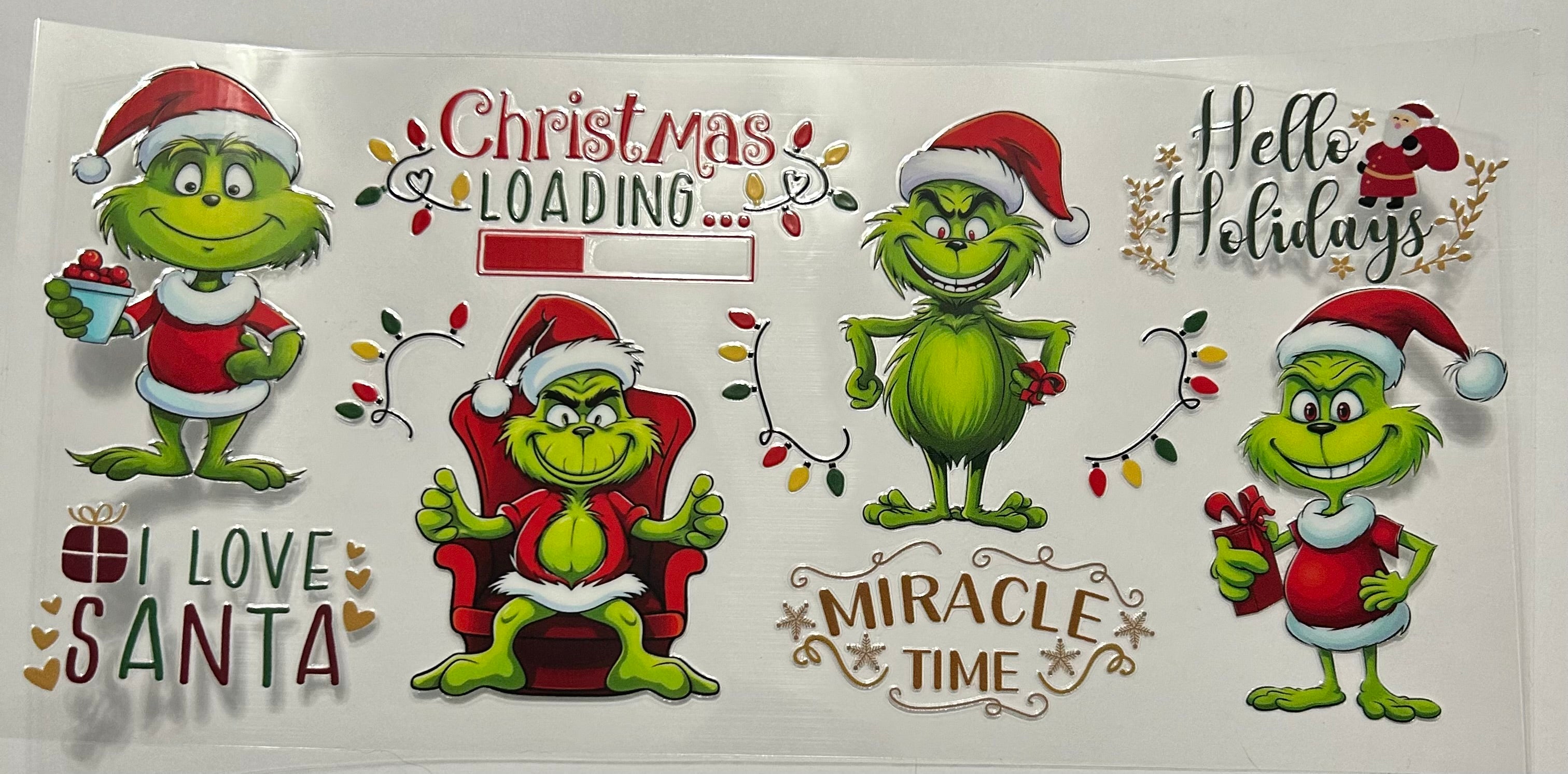 CHRISTMAS LOADING, MIRACLE TIME GRINCH