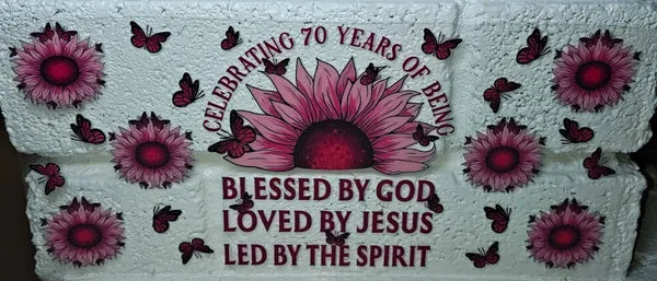 BLESSED BY GOD,LOVED BY JESUS