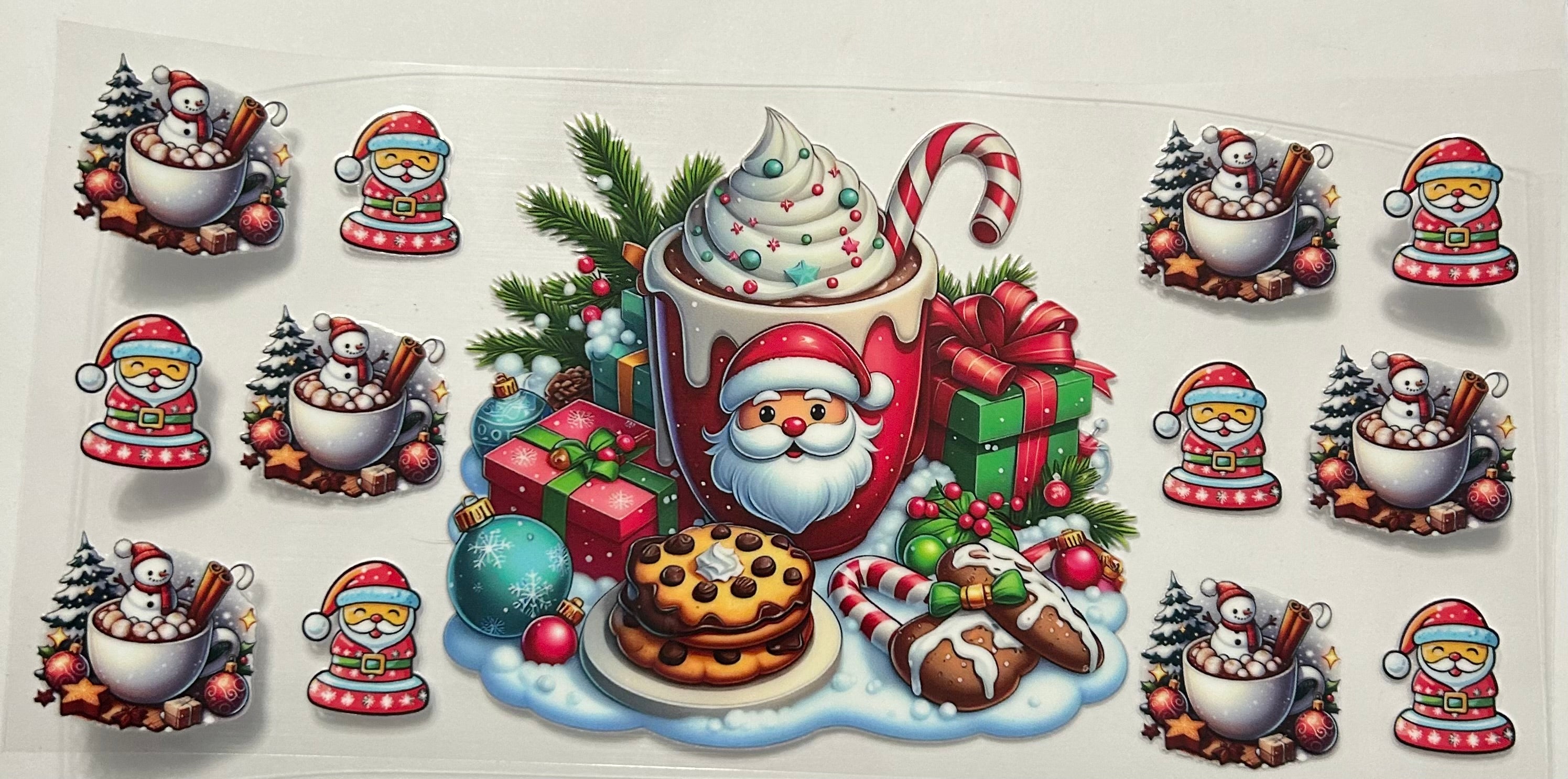 SANTA COCOA AND COOKIES
