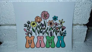 MAMA WITH FLOWERS 1