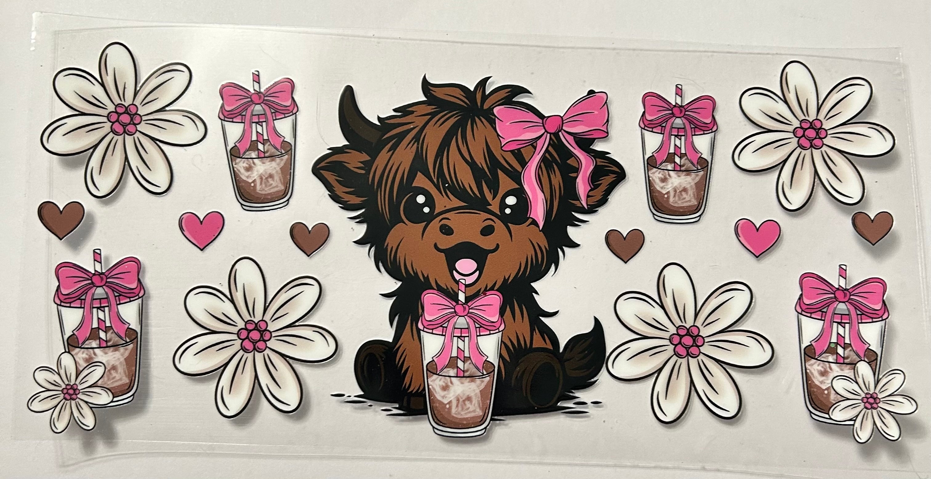 Brown cow and iced coffee