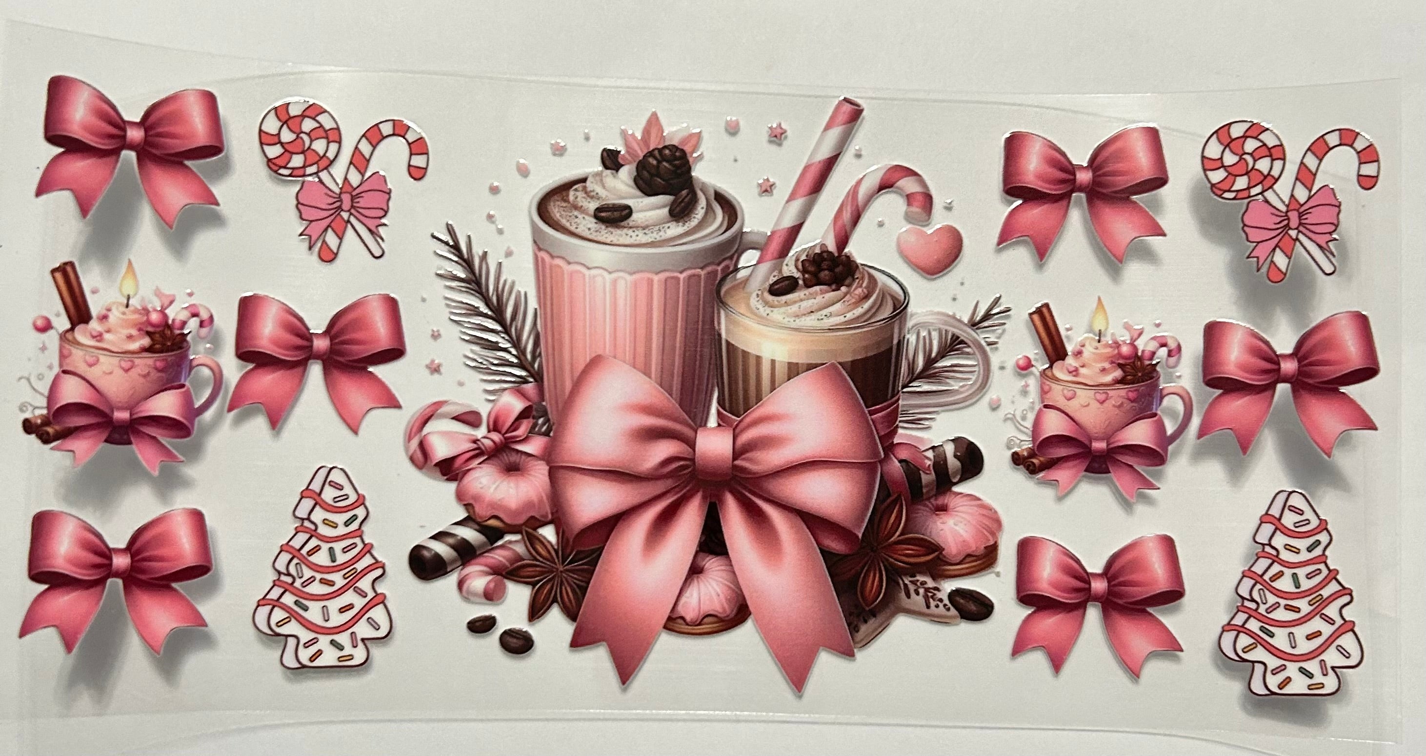 PINK BOW COFFEE CHRISTMAS