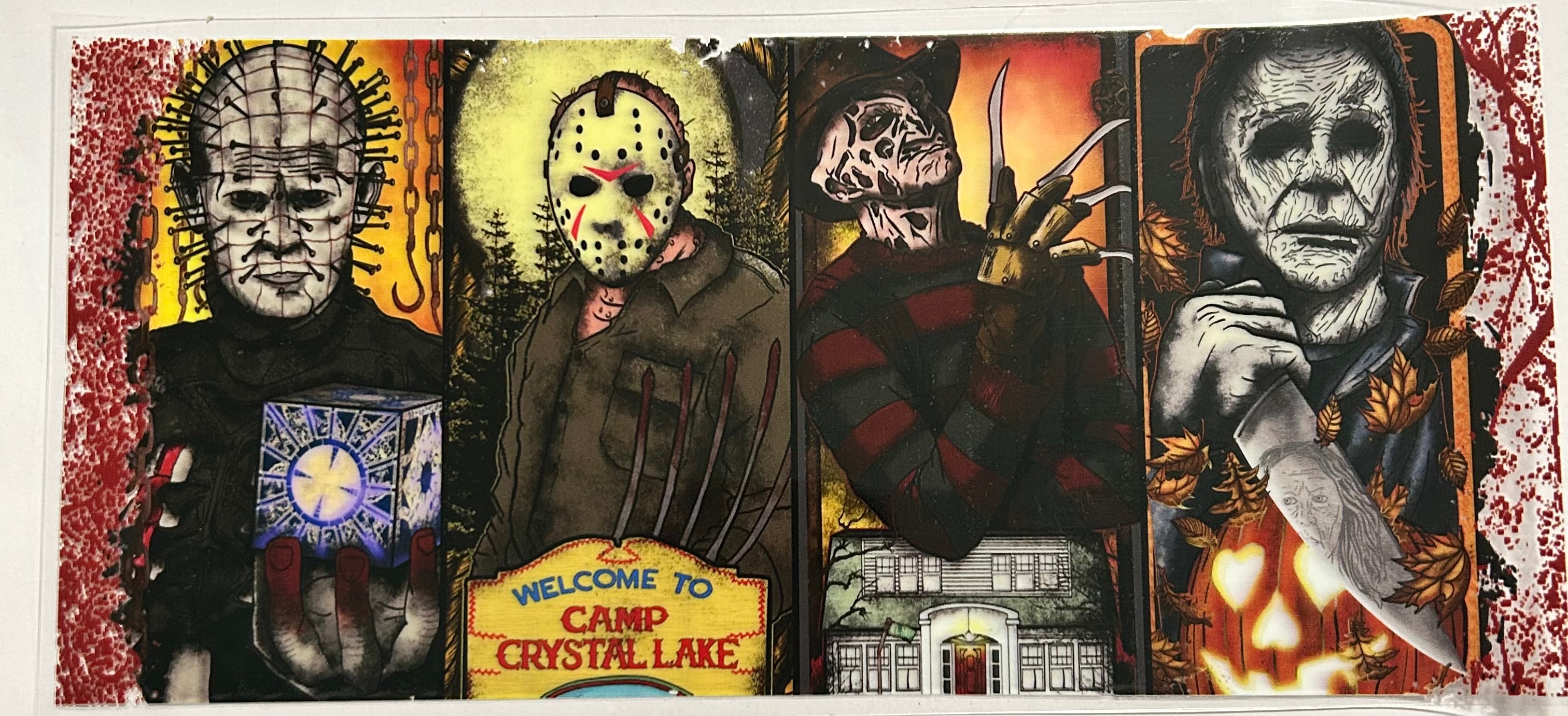 Pinhead,Jason,Freddy,michael