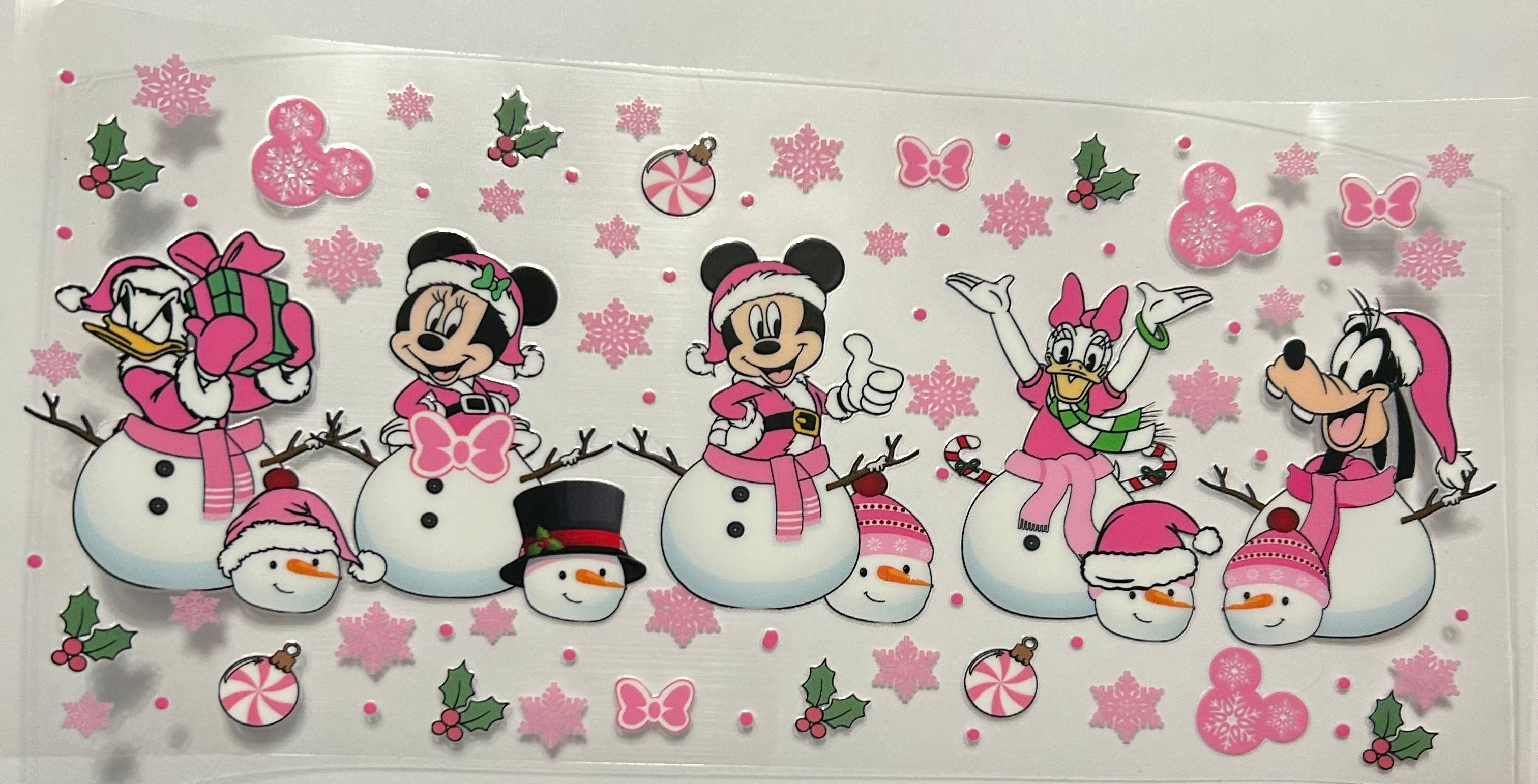 MINNIE DAISEY SNOWMEN