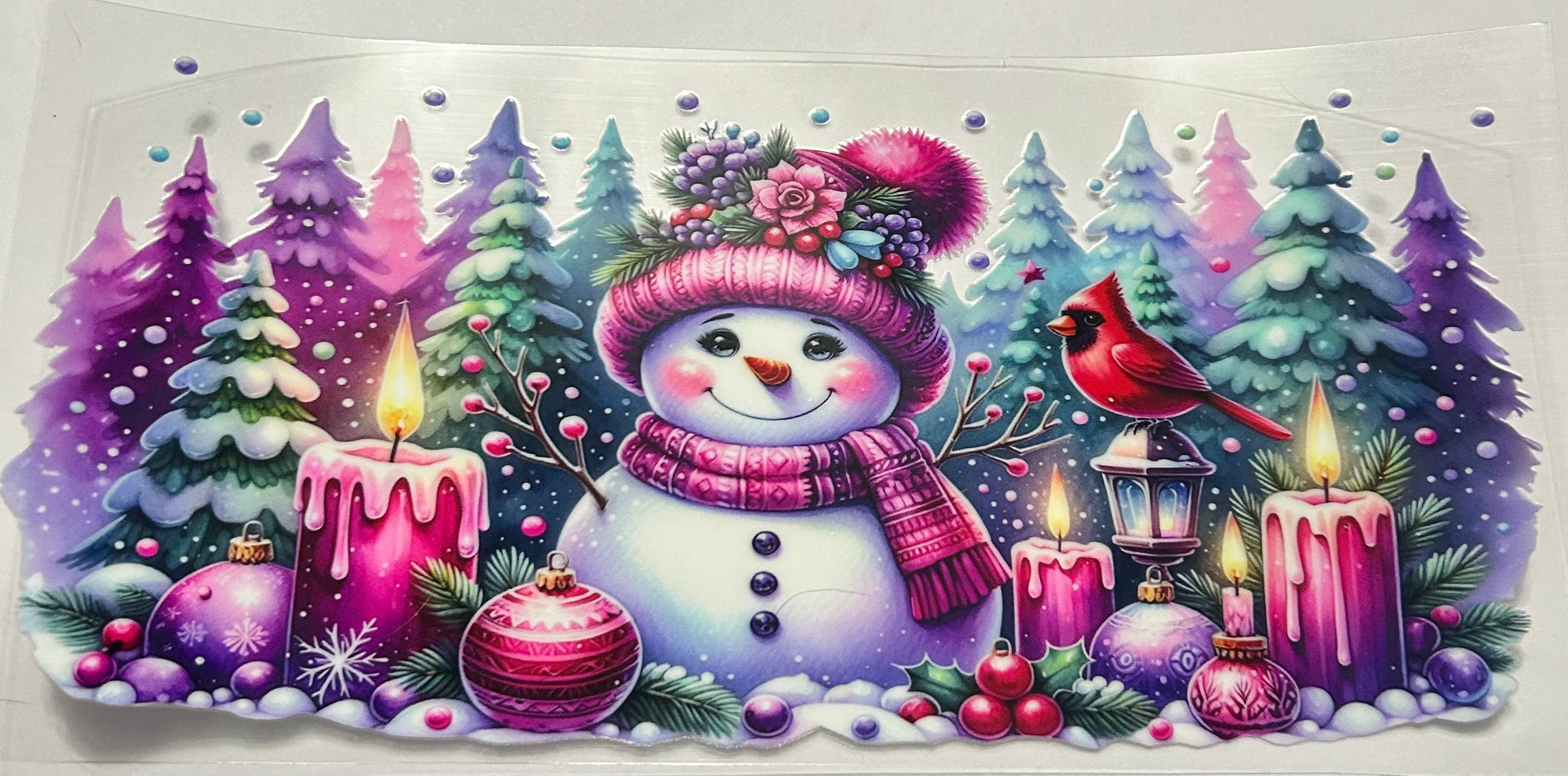 WATERCOLOR SNOWMAN
