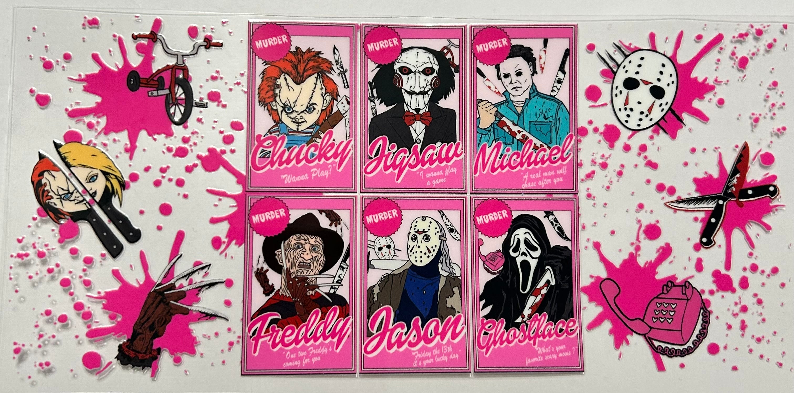 Chucky jigsaw Jason Michael Freddy jigsaw
