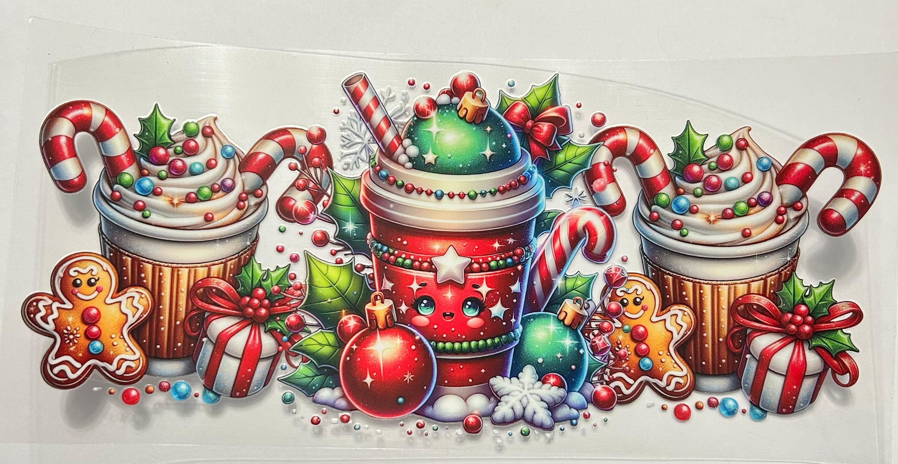 CHRISTMAS BULBS AND COCOA