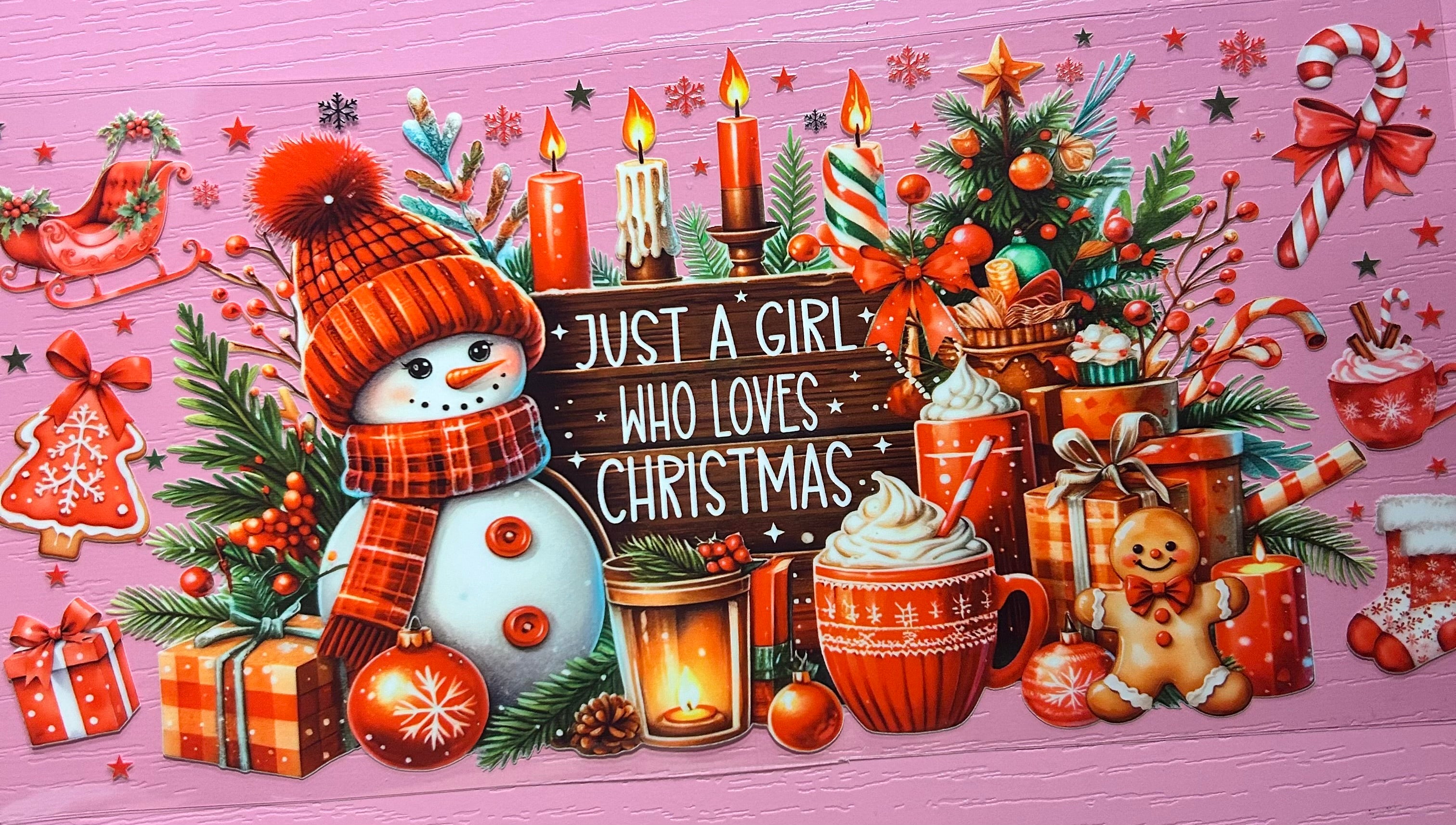JUST A GIRL WHO LOVES CHRISTMAS