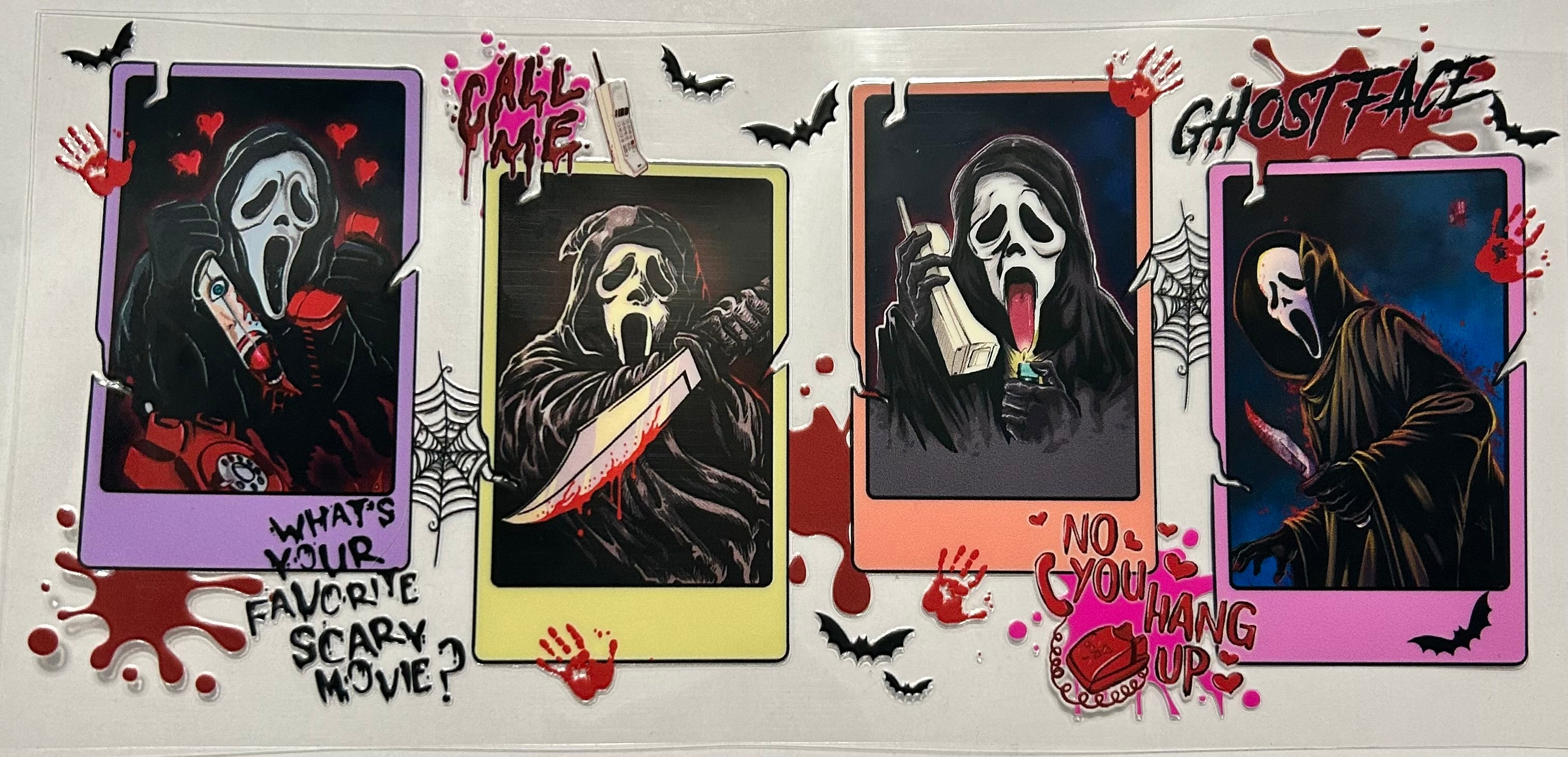 Ghost face cards