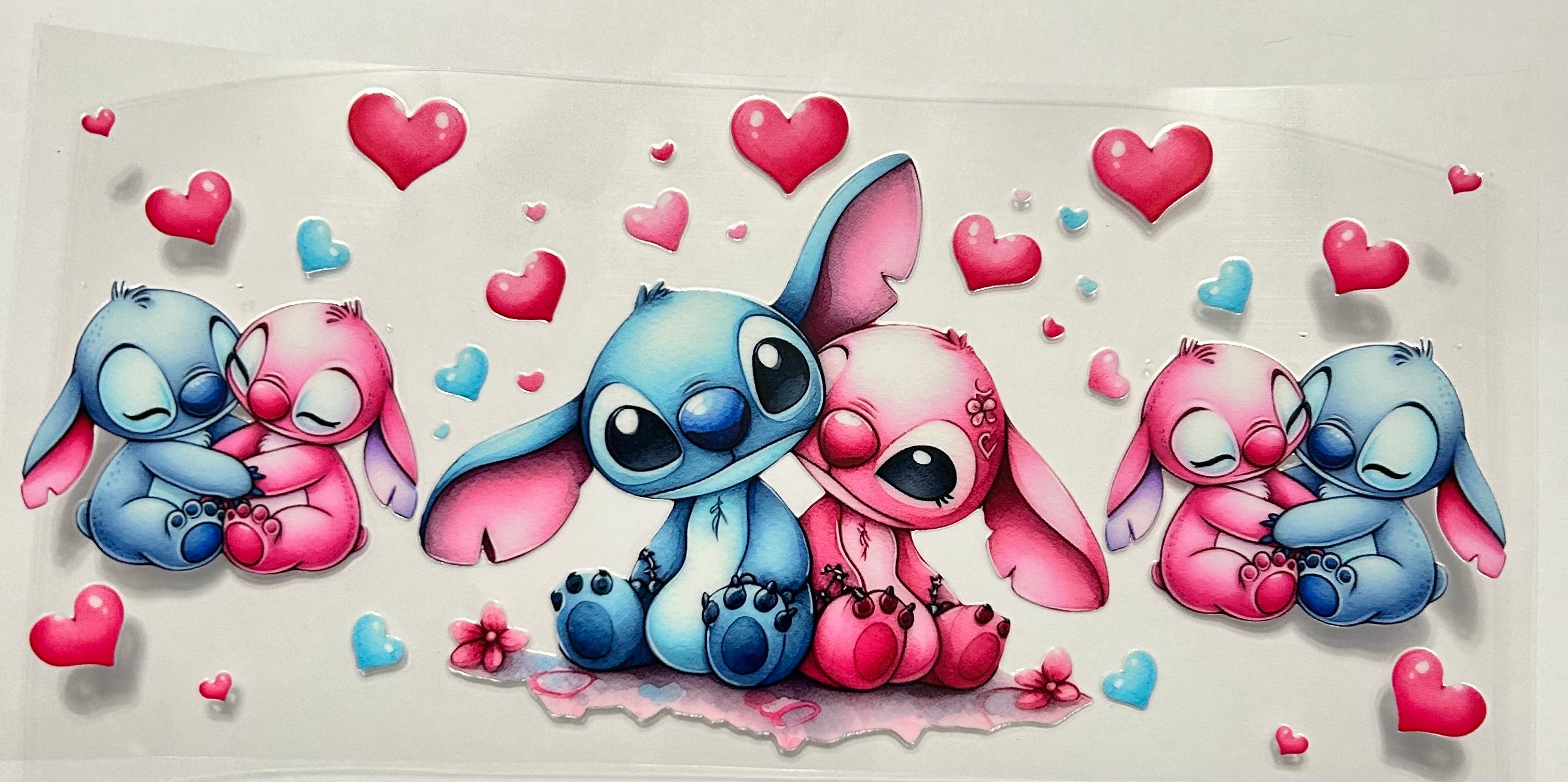 ANGEL AND STITCH HEARTS
