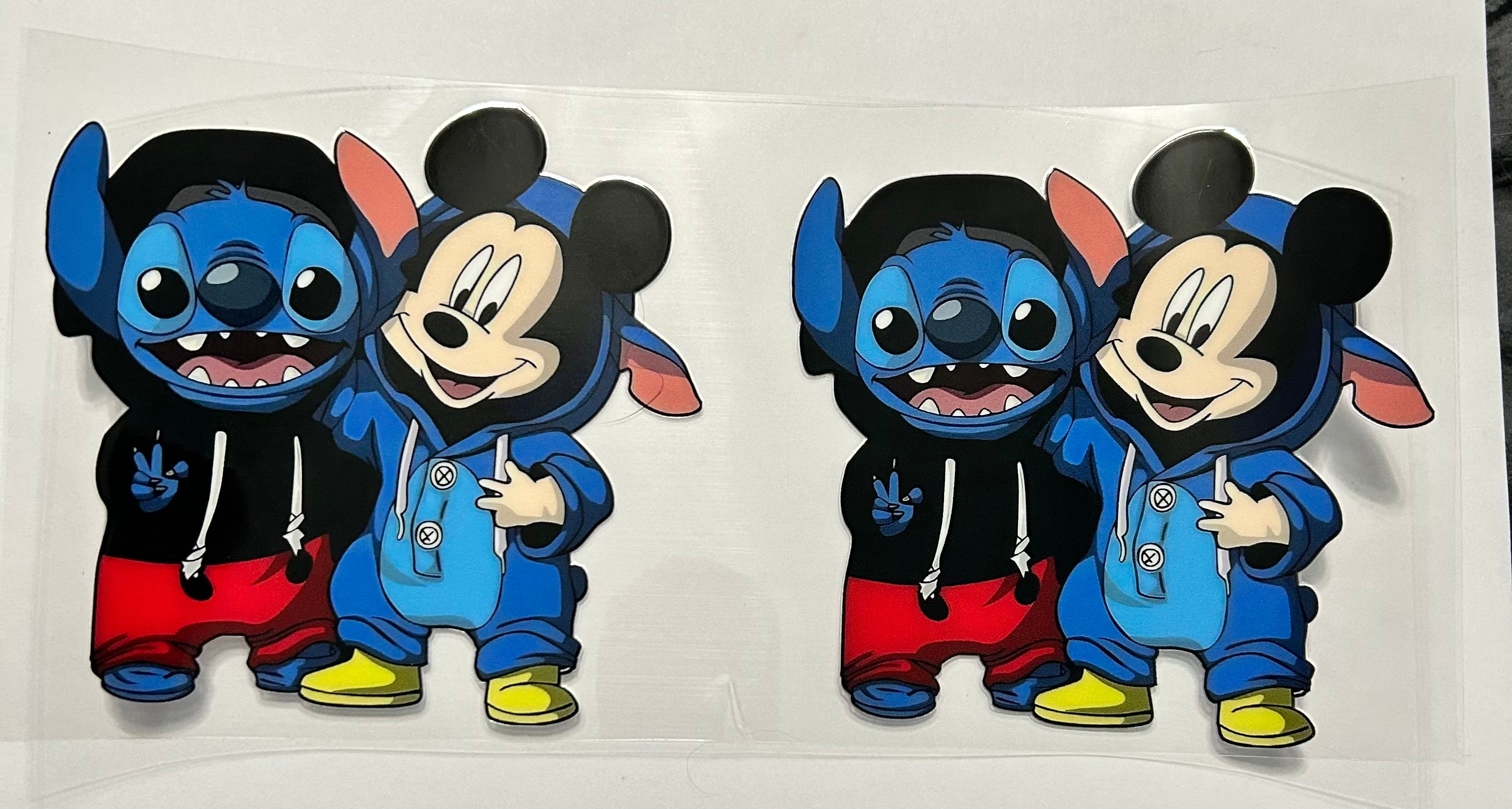 STITCH AND MICKEY