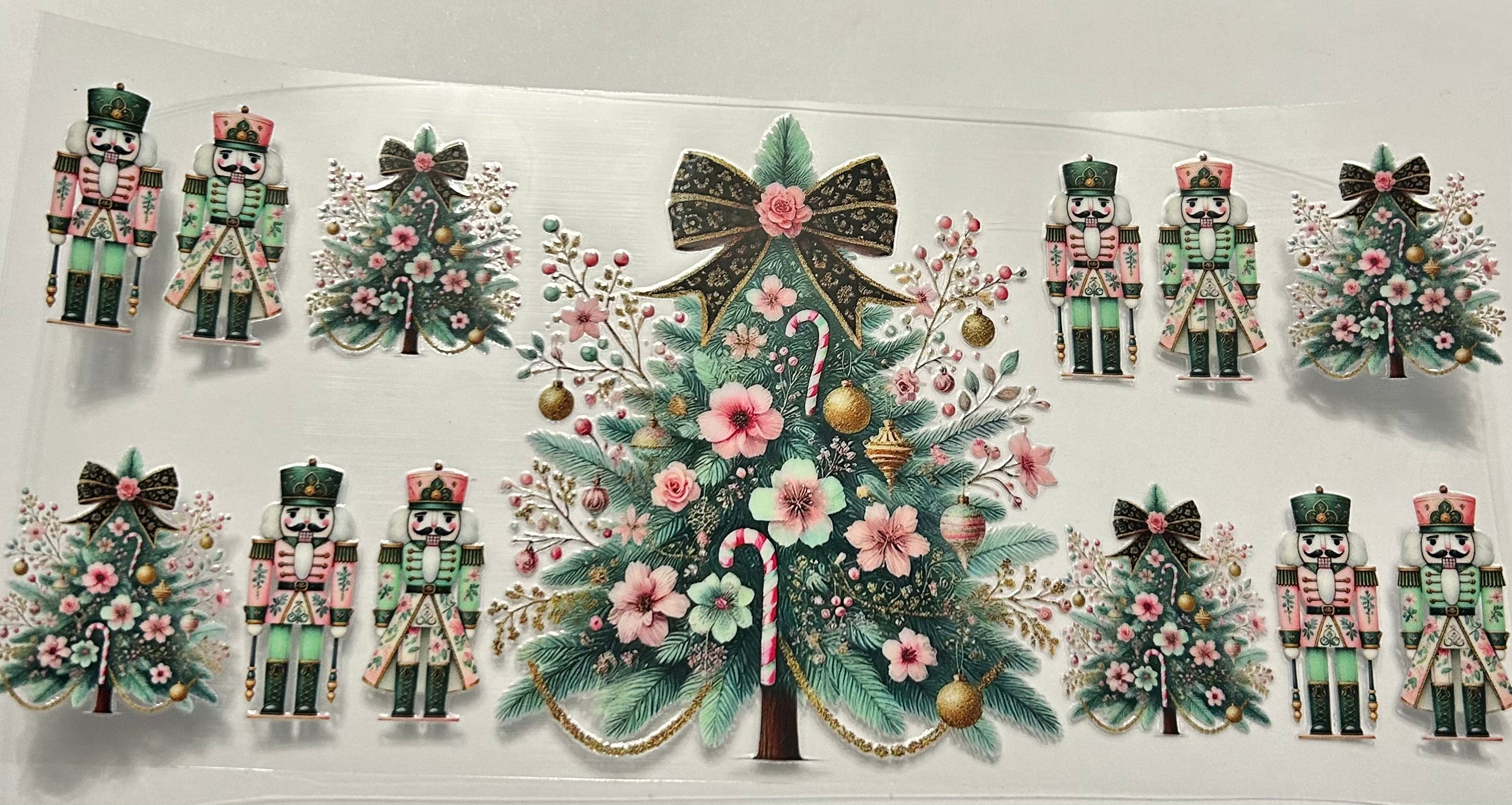 NUTCRACKER AND CHRISTMAS TREES