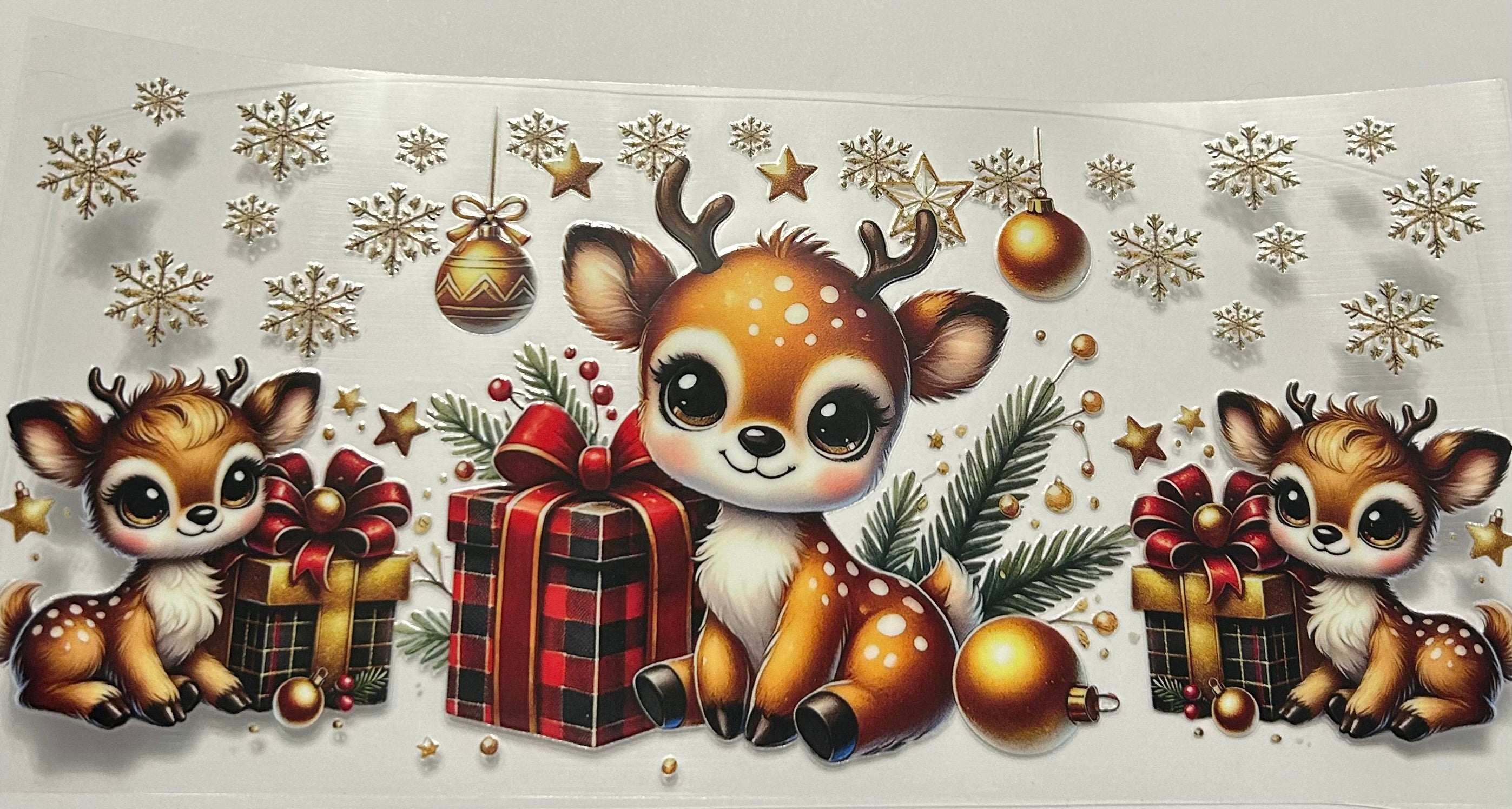 REINDEER AND PRESENTS