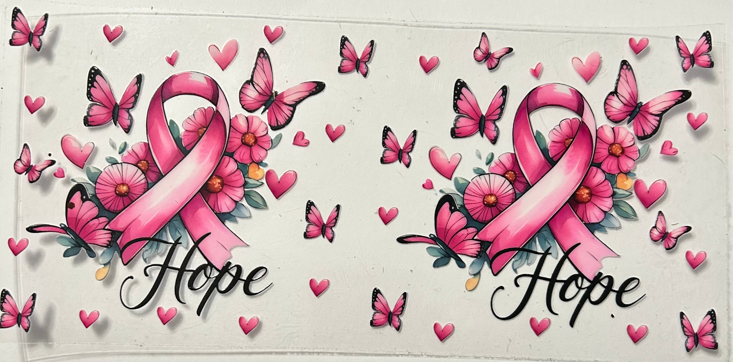 Hope pink bow