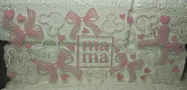 Pink bow mama