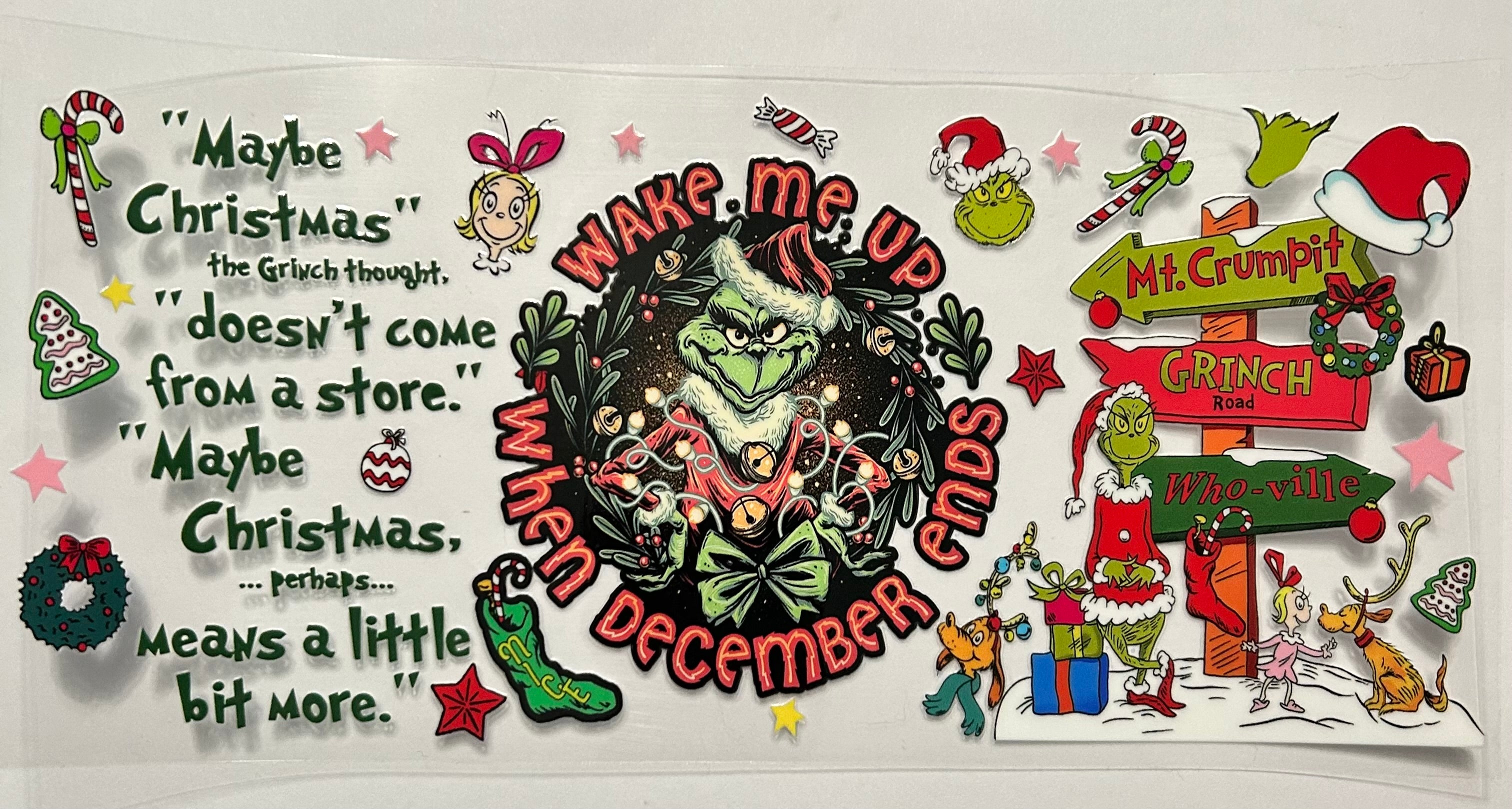 WAKE ME UP WHEN DECEMBER ENDS