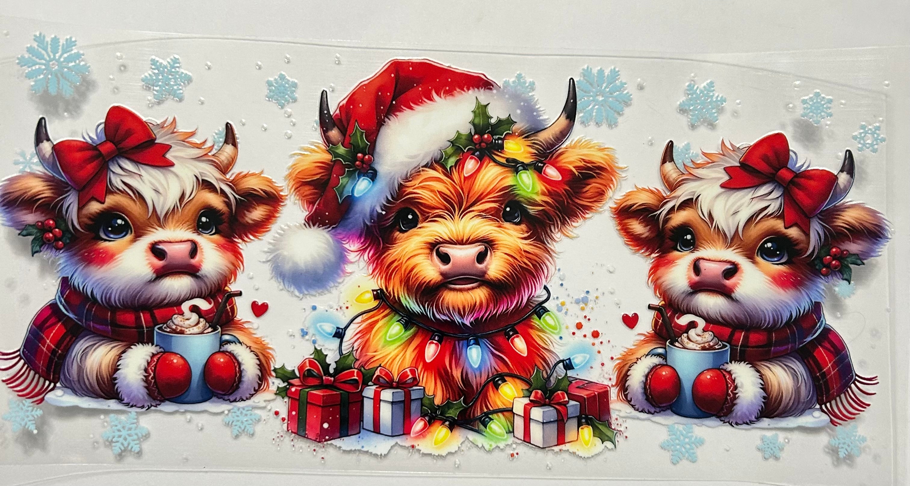 HIGHLAND COWS AND PRESENTS