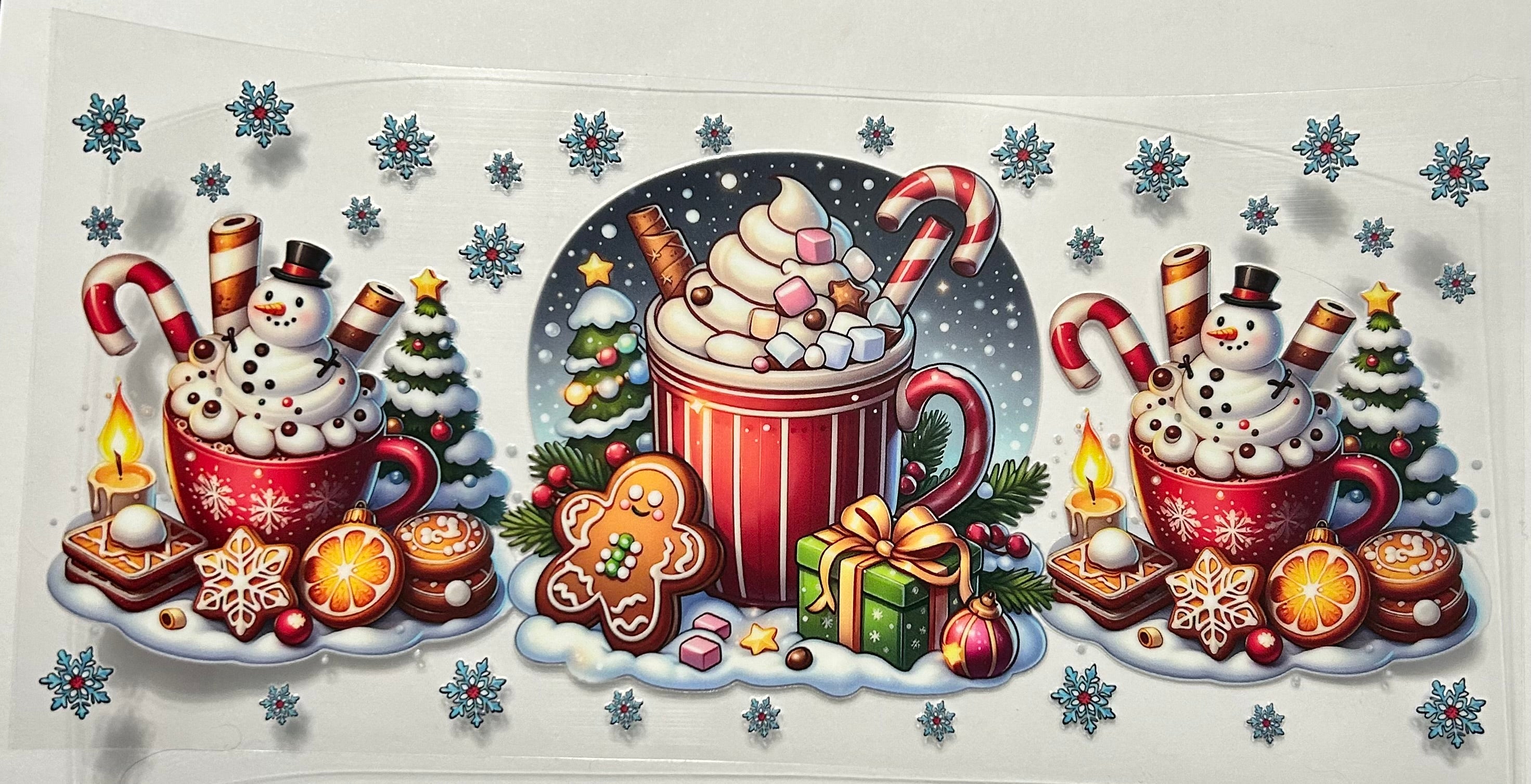 COCOA PRESENTS AND GINGERBREAD MAN