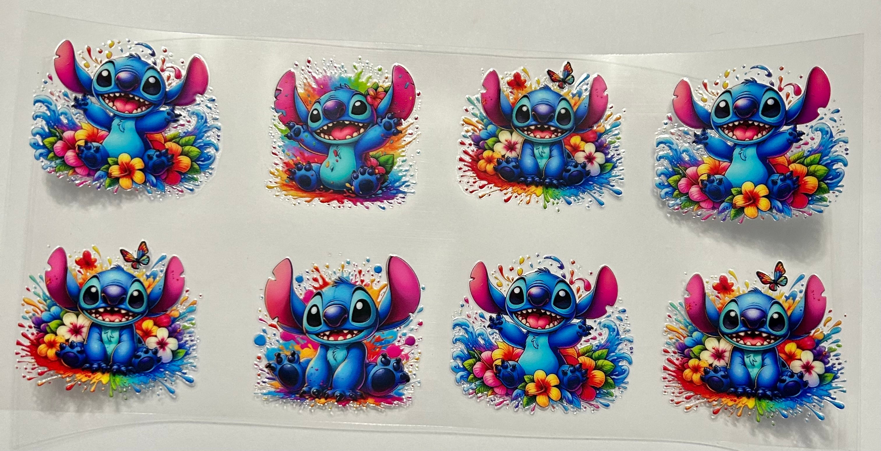 STITCH WATERCOLOR FLOWERS